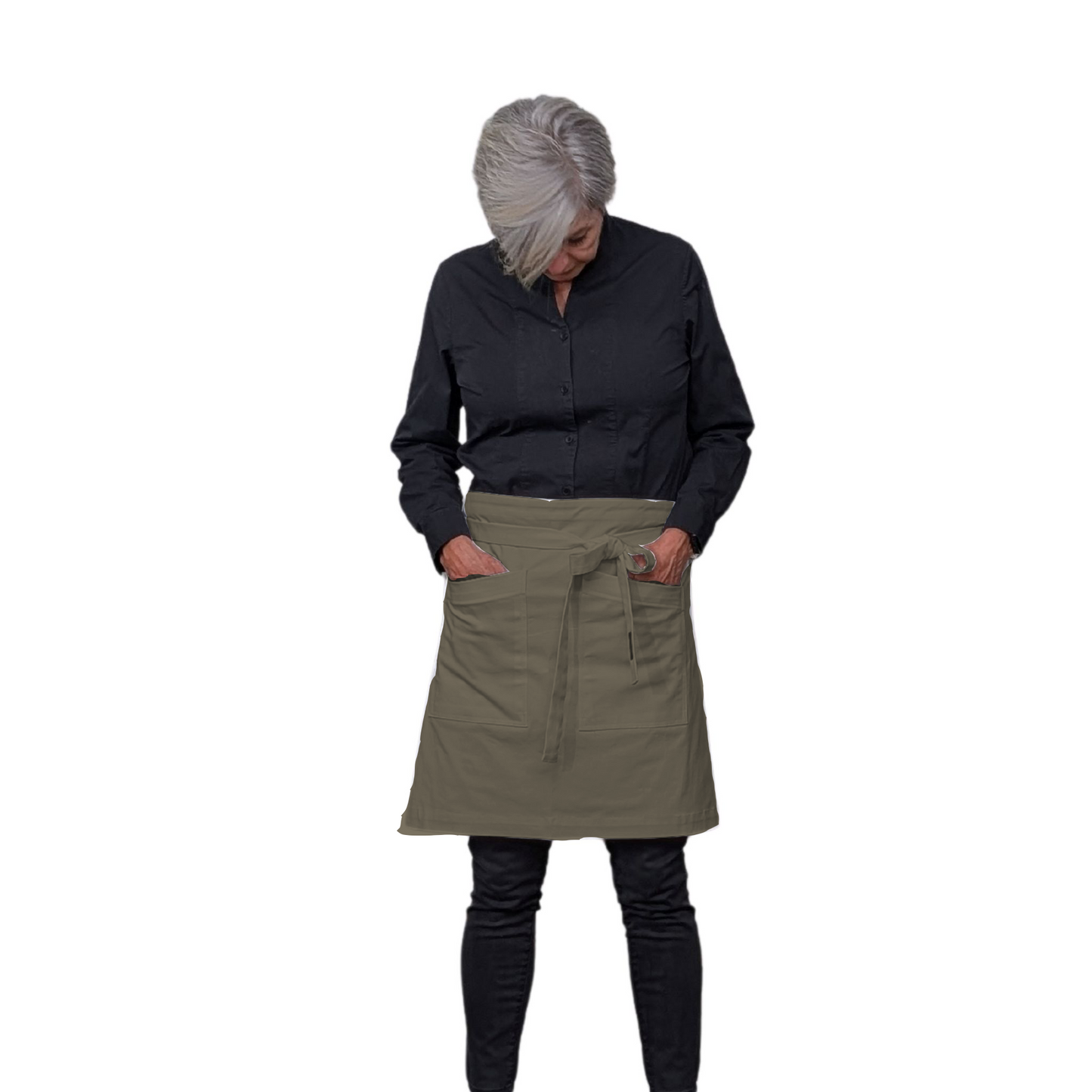 Apron Cool, made from 100% stretchy Organic Cotton