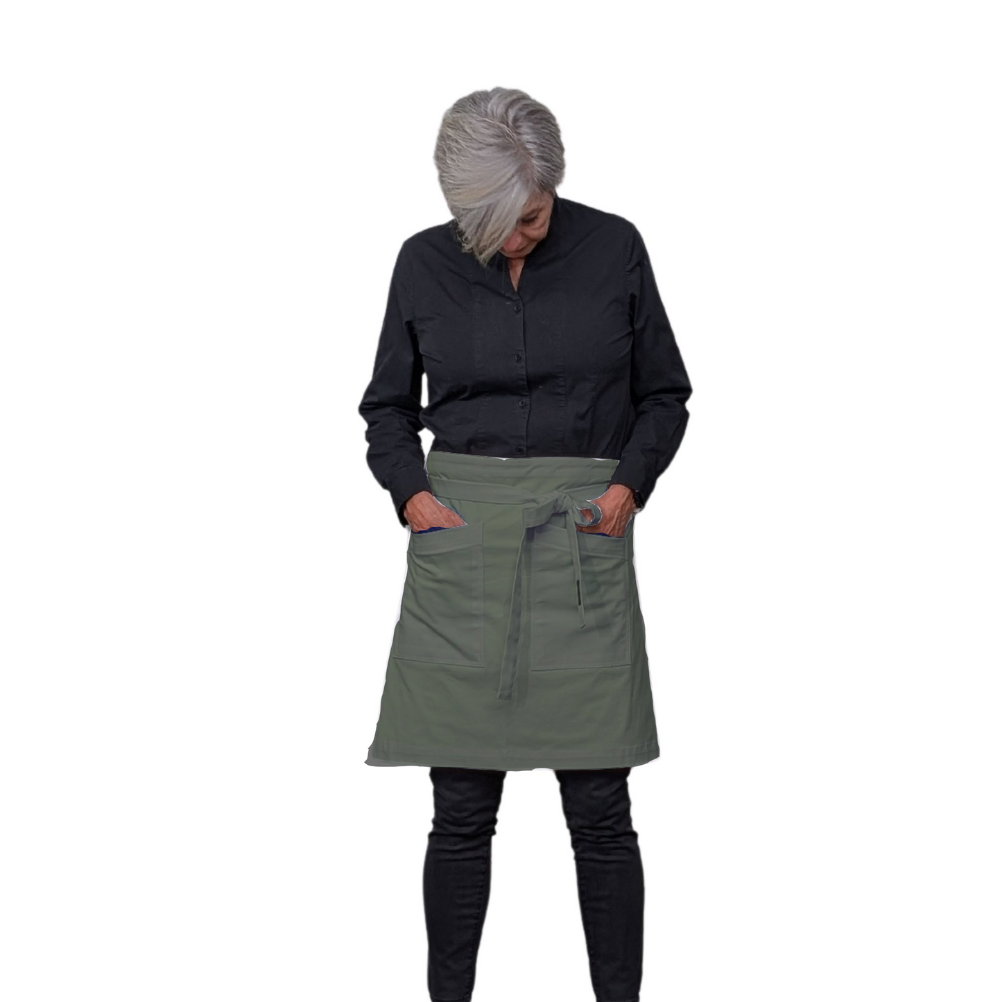 Apron Cool, made from 100% stretchy Organic Cotton