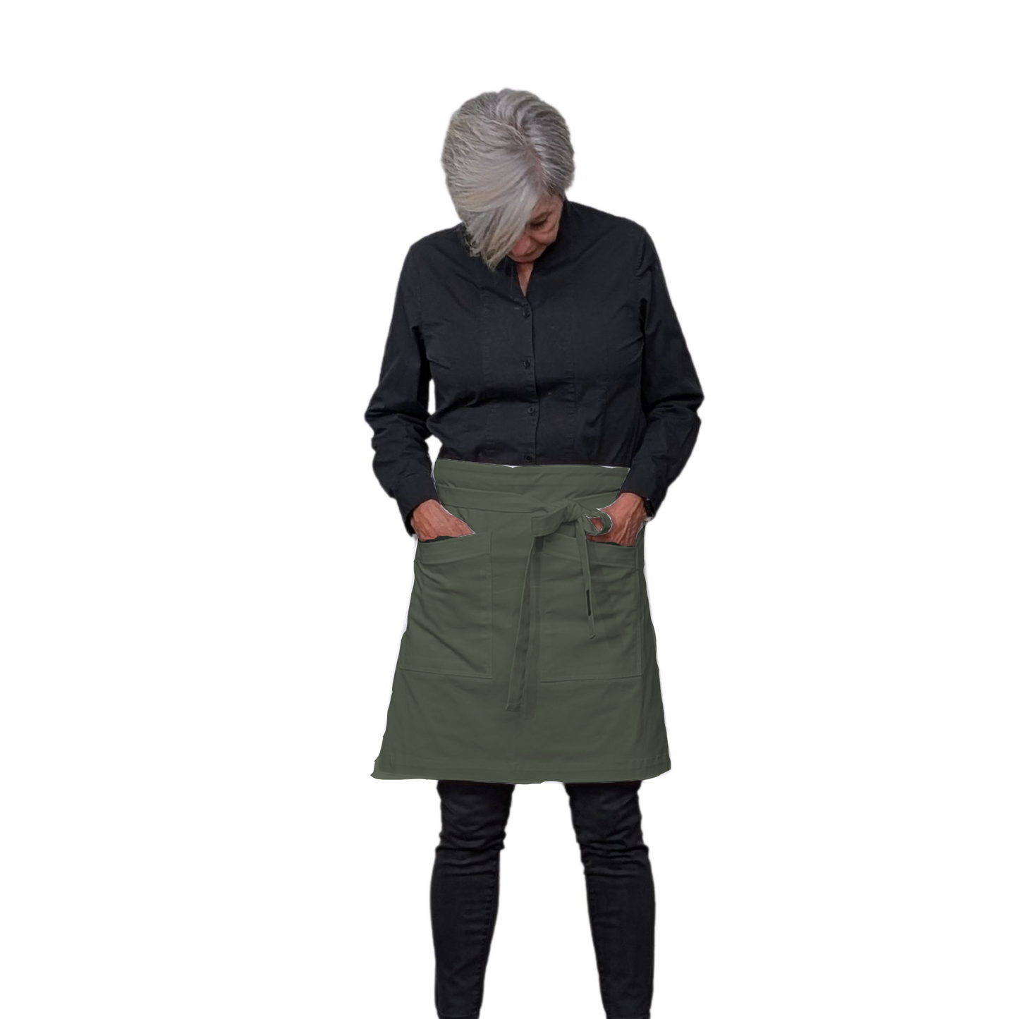 Apron Cool, made from 100% stretchy Organic Cotton