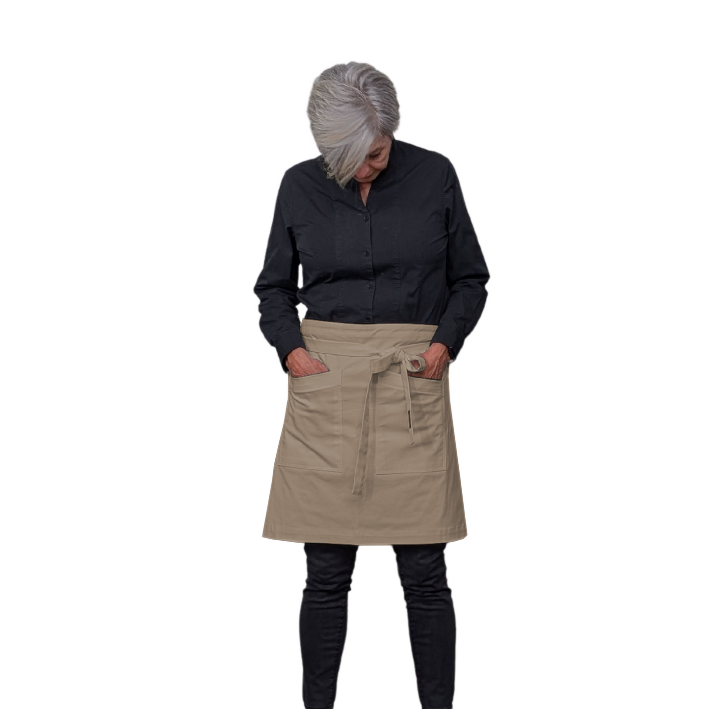 Apron Cool, made from 100% stretchy Organic Cotton
