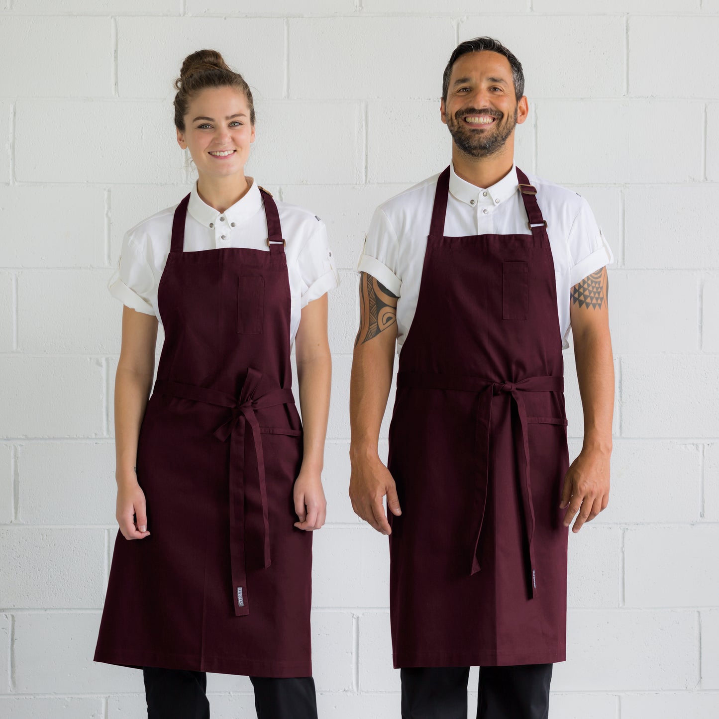 Apron Magic with secret pocket, made from stretchy 100% Organic Cotton