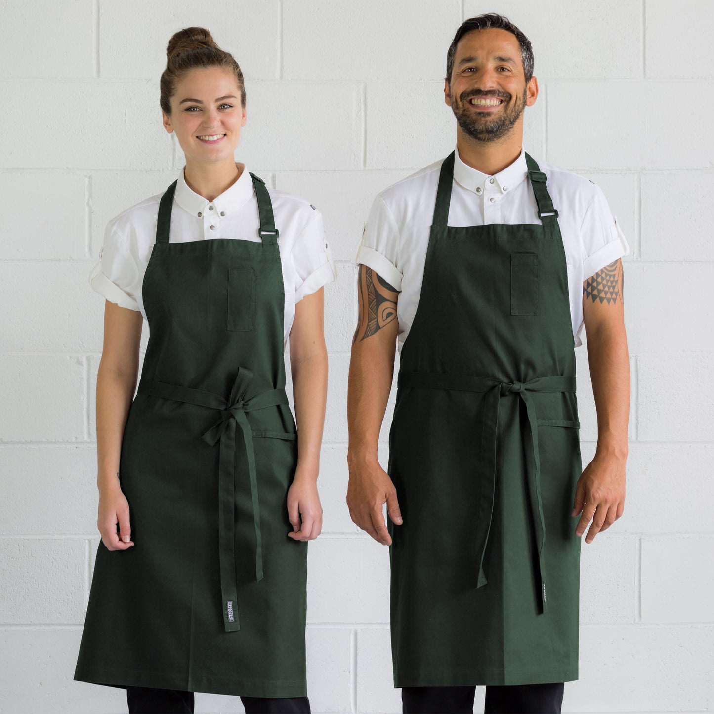 Apron Magic with secret pocket, made from stretchy 100% Organic Cotton