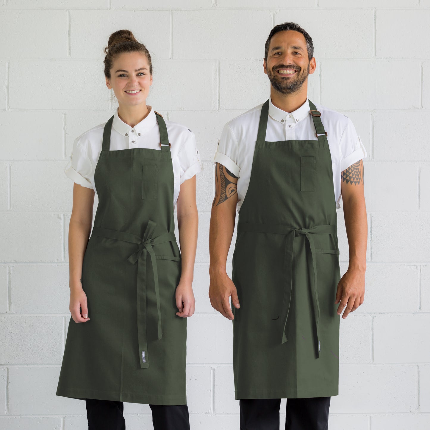 Apron Magic with secret pocket, made from stretchy 100% Organic Cotton