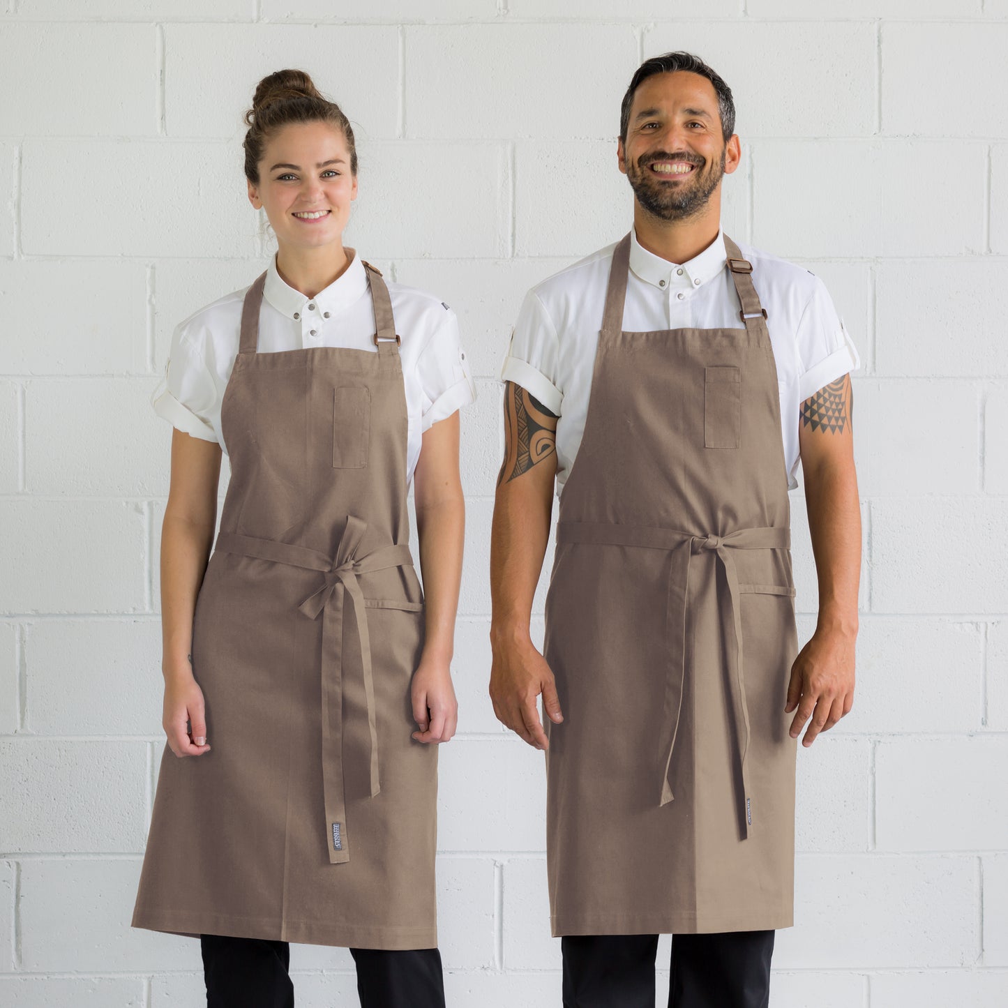 Apron Magic with secret pocket, made from stretchy 100% Organic Cotton