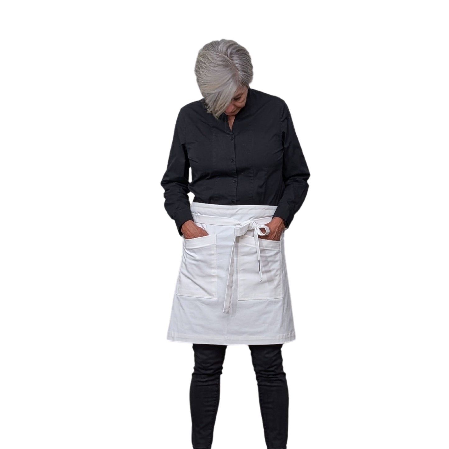 Apron Cool, made from 100% stretchy Organic Cotton