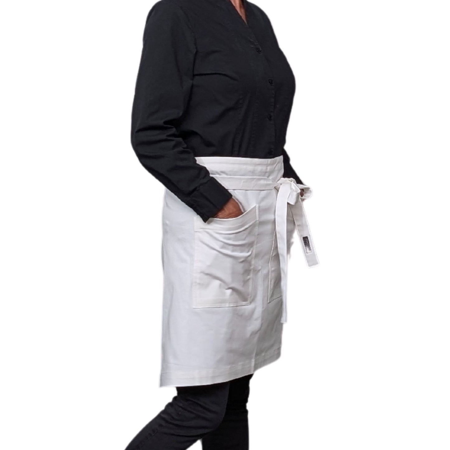 Apron Cool, made from 100% stretchy Organic Cotton